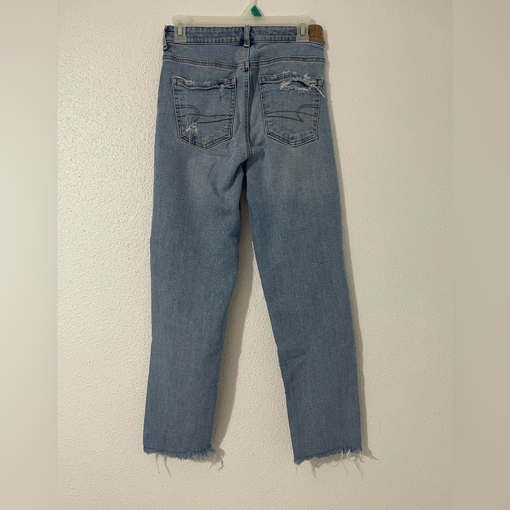 American Eagle Patchwork Distressed Pants - image 2